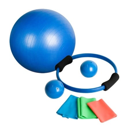 MOVIT® 7-teiliges Yoga-Set, Gymnastikball, Pilates-Ring ( 20040025 )