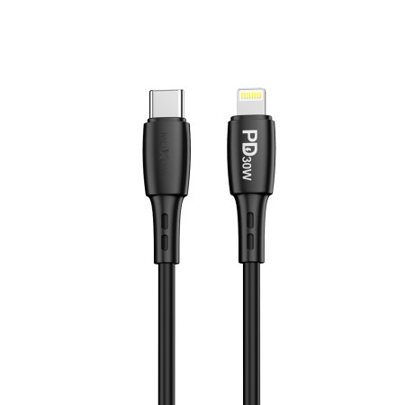 Moxom Usb data kabal mx-cb132 pd 30w type-c na lightning 1m crni ( U2075 )