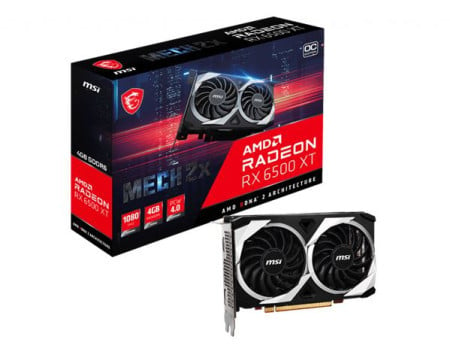 MSI RX 6500 XT mech 2X 4G OC grafička kartica ( 0001250401 )