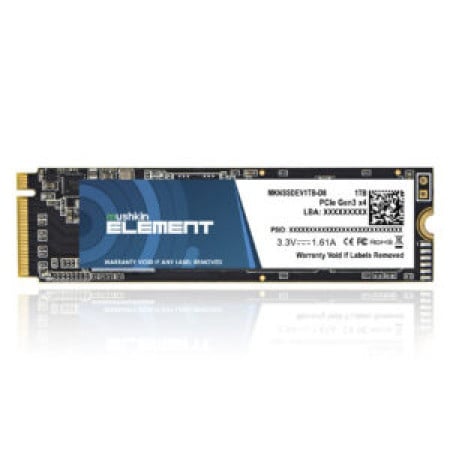 Mushkin Element 2000mbs/1600mbs Mknssdev1tb-d8 Ssd M.2 Nvme 1tb