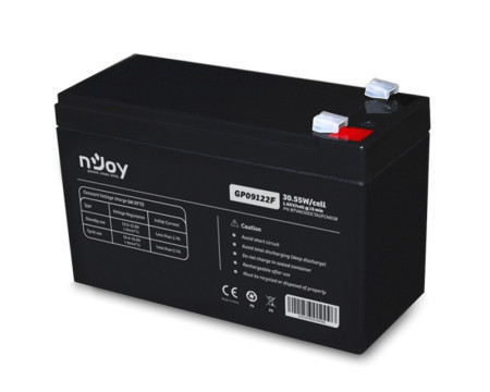 Njoy GP09122F baterija za UPS 12V 30.55W (BTVACIUOCTA2FCN01B) - Img 1