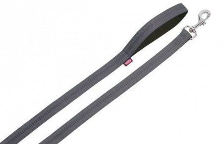 Nobby 78515-74 Povodac Soft Grip 120cm, 20mm sivo crni ( NB78515-74 ) - Img 1