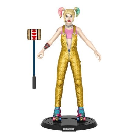 Noble Collection DC - Bendyfigs - Harley Quinn With Mallet (Birds Of Prey) ( 051850 )  - Img 1