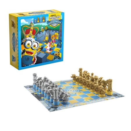 Noble Collection Universal - Minions Medieval Chess Set ( 063887 ) -1