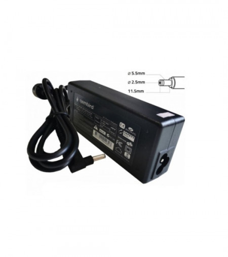 NPA65-190-3420 (AS12)** Gembird punjac za laptop 65W-19V-3.42A, 5.5x2.5mm black (747 Alt=AS16)