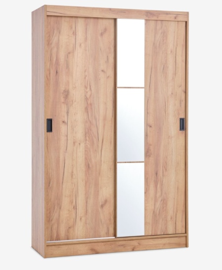 Ormar 120x201 sa ogledalom hrast