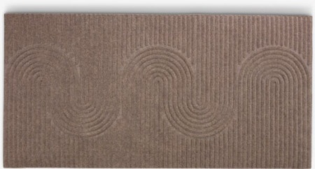 Otirač 60x120x0,7 braon/bež