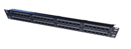 Owire Patch panel 19"/2U Cat6/48 port