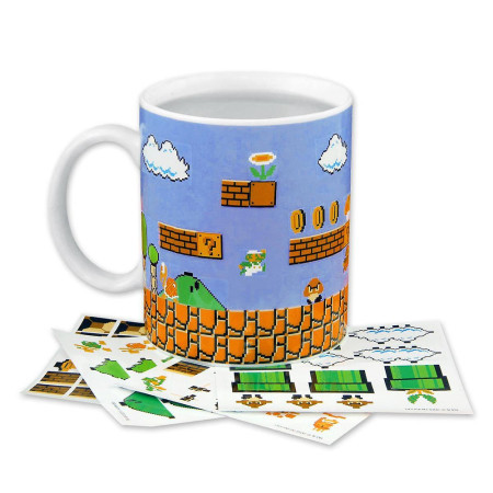 Paladone Super Mario Bros Build A Level Mug ( 045102 ) - Img 1