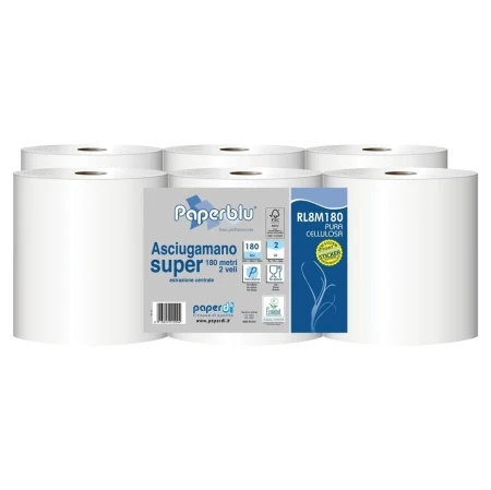 Paperblu papirni ubrus 180m 2sl (6 rolni) ( RL8M180 )