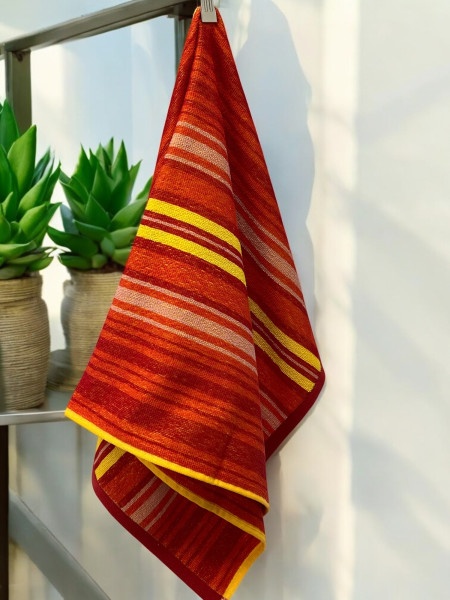 Peškir Stock 90x50cm Dezen S15 Narandzasta/Žuta boja ( VLK000931-stockS15 )