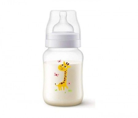 Philips Avent flašica anti-colic 260ml giraffe - 8811 ( SCF821/12 ) - Img 1