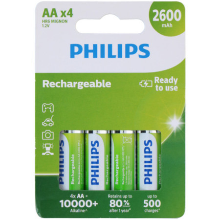 Philips baterija AA NiMH 1.2V 2600mAh (1/4) ( 59520 )