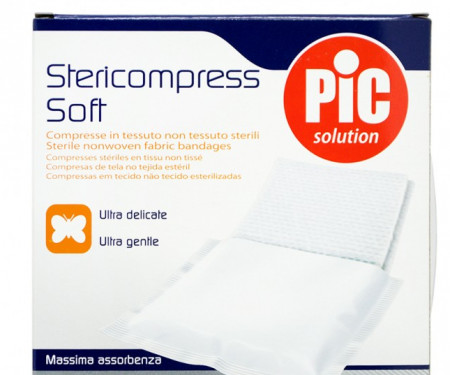 Pic stericompress soft sterilne gaze 7,5x7,5 12kom ( A031924 ) - Img 1