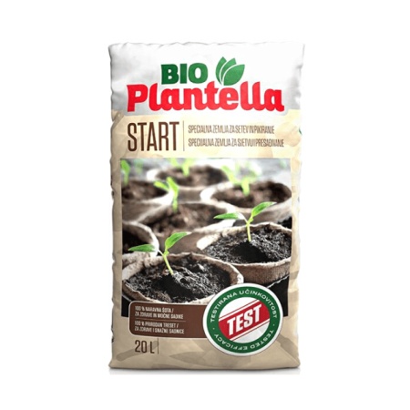 Plantella zemlja za cveće substrat bio start 20 l ( 61985 )-1