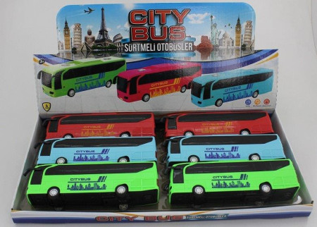 Plastični autobus za igru - više boja ( 620695 T ) - Img 1