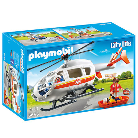 Playmobil city life - medicinski helikopter ( 18528 )