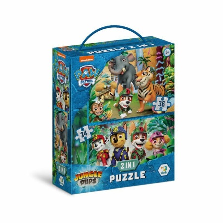 Puzzle 2 u 1 patrolne sape avanture iz dzungle 36pcs ( 104/200572 )