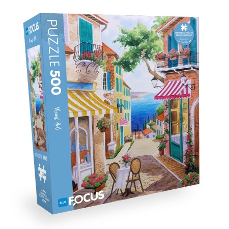 Puzzle 500 pcs beautiful coastal town bf460 ( 108/24606 )