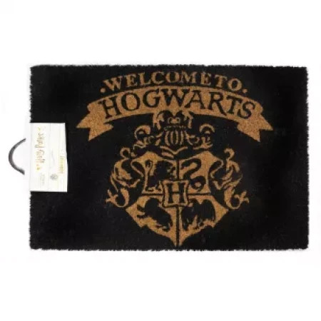 Pyramid International Harry Potter - Welcome To Hogwarts Black Doormat (37x55cm) ( 057715 ) - Img 1