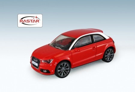 Rastar automobil Audi A1 1:43 - crv ( A013826 )