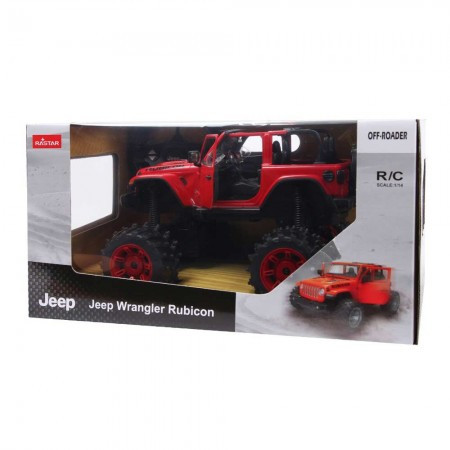 Rastar r/c 1:14 jeep wrangler jl with big foot design ( RS16119 )