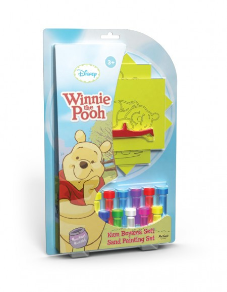 Red castle kreativni set pesak winnie the pooh ( 254840 ) - Img 1