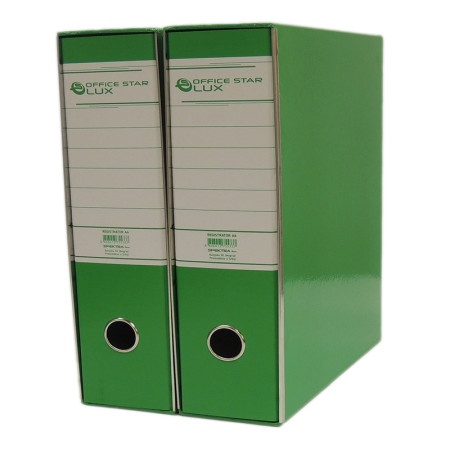 Registrator A4 Office Star zeleni LUX 61004