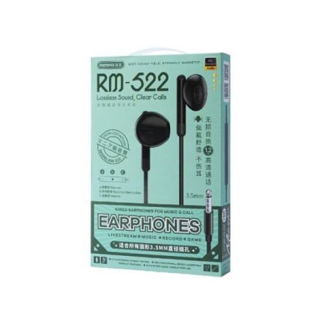 Remax RM-522a Type-C Wired Earphones (With Digital Interface)