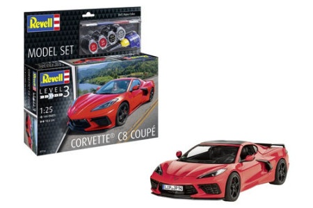 Revell model set corvette c8 coupe ( RV67714 )