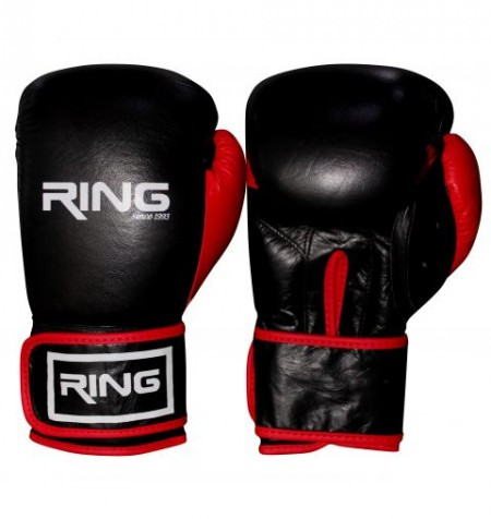 Ring rukavice za boks 10 OZ kozne - RS 3211-10 red