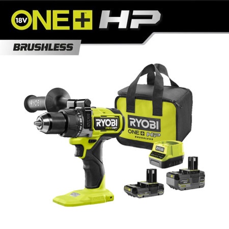 Ryobi rpd18x-242s udarna bušilica (18V ONE+™ HP) sa 2 baterije (4Ah i 2Ah) i punjačem ( RPD18X-242S )