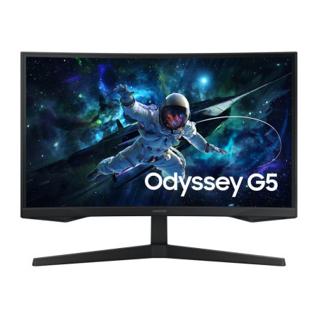 Samsung 27&quot; odyssey g5 gaming monitor (ls27cg552euxen) - Img 1