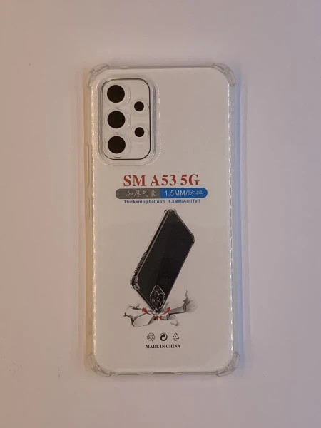 Samsung A53 transparent maska sa ojačanim ivicama ( 96160 )