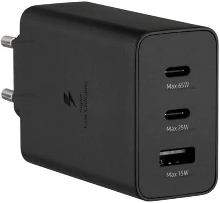 Samsung brzi punjač 65w 1XUsb A+ 2XType C (T6530) crna ( 75170 )