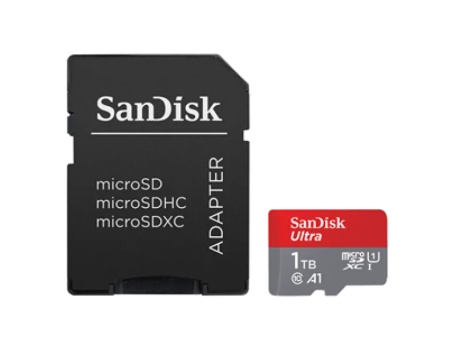 SanDisk 1TB Ultra, SDSQUAC-1T00-GN6MA + Adapter Micro SDXC