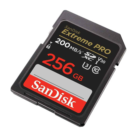 SanDisk SDXC 256GB extreme pro 200MB/s V30 UHS-I class10 U3 V30 - Img 1