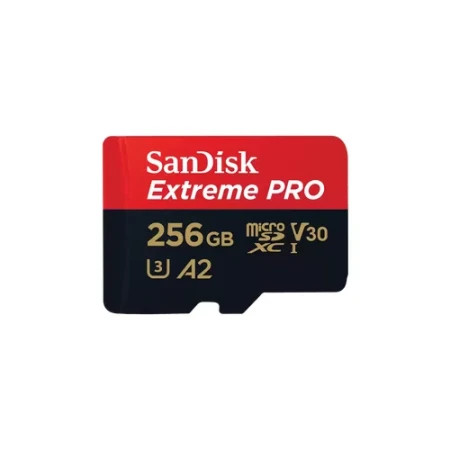 SanDisk SDXC 256GB Micro Extreme Pro 200MB/s A2 C10 V30 UHS-I US+Ad