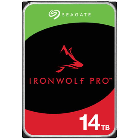 Seagate HDD Ironwolf pro NAS (3.514TBSATArmp 7200) ( ST14000NT001 )  - Img 1