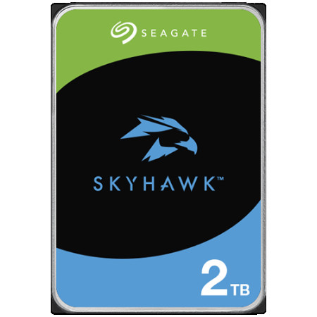 Seagate HDD SkyHawk surveillance (3.52TBSATA 6Gbsrpm 5400) ( ST2000VX017 )