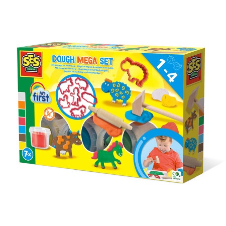 SES Creative Mega plastelin set ( 1036059 )