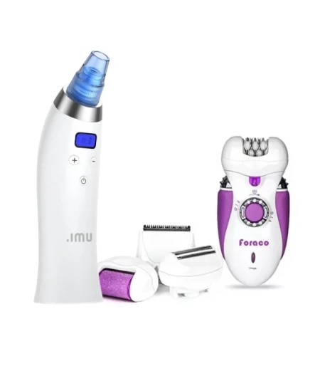 Set epilator foraco 4 u1 & umi aparat za čišćenje lica beli ( 358013 )