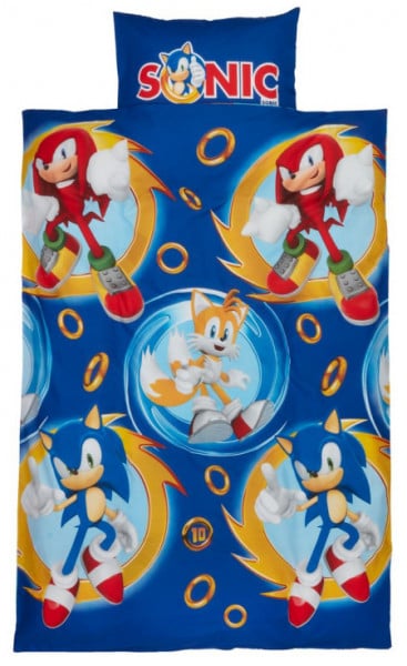 Set posteljine Sonic 140x200 plava DS ( 7387680 )