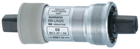 Shimano shimano alivio monoblok 68-110mm bb-un26 ( 191087 )