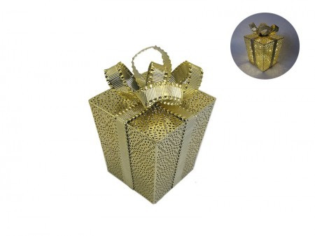 Shimmer, novogodišnja dekoracija, metalna, poklon, 21cm ( 791202 ) - Img 1