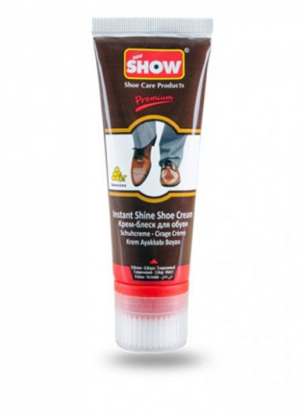Show Shoe Care Sjaj za cipele, tečni sa aplikatorom, 75ml - BRAON ( A005765 ) - Img 1