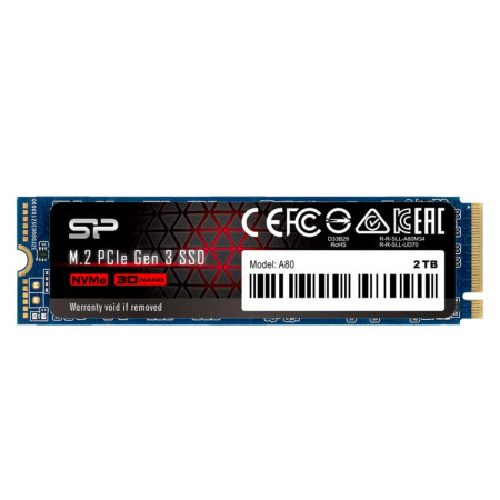 SiliconPower M.2 NVMe 2TB SSD ( SP002TBP34A80M28 ) - Img 1