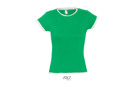 SOL&#039;S Moorea ženska majica sa kratkim rukavima Kelly green S ( 311.570.43.S ) - Img 1