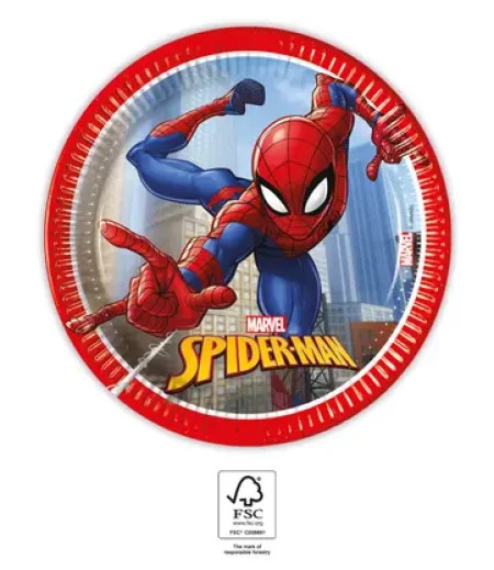 Spiderman crime fight party tanjiri 20cm 1/8 kom ( PS95044 )