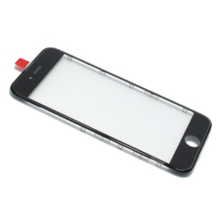 Staklo touch screen-a za iphone 6s sa frejmom + oca black ( SD4121 )